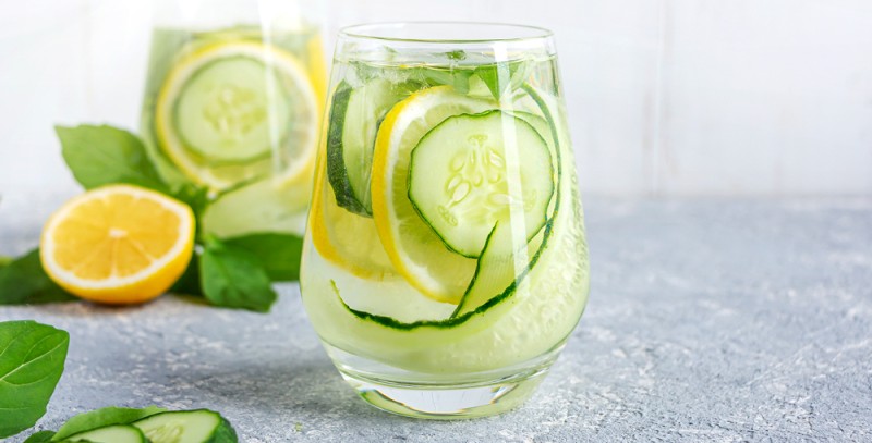 Lemon Cucumber Detox Water Benefits
